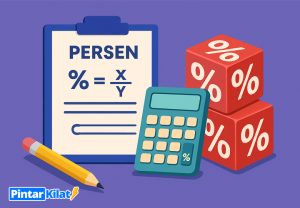 cara menghitung persen
